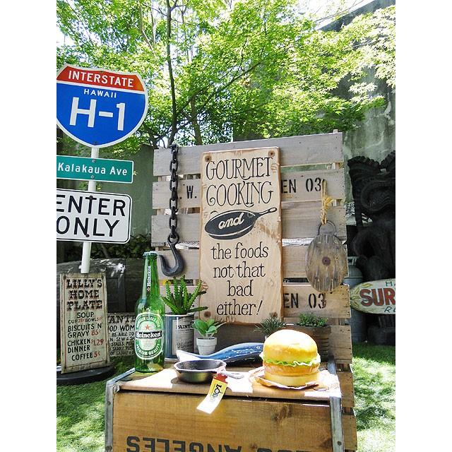 グルメクッキング　木製看板　アメリカ雑貨　アメリカン雑貨 |  | 08