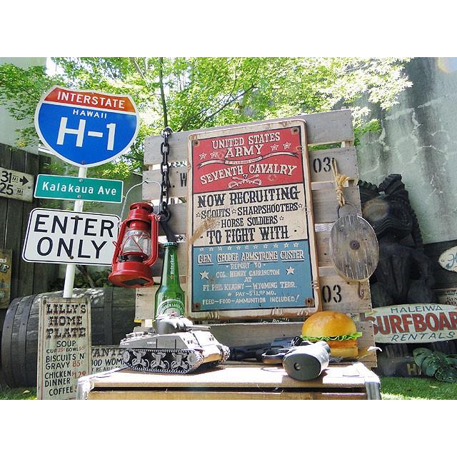 U.S.アーミー　第七騎兵連隊　木製看板　アメリカ雑貨　アメリカン雑貨 |  | 07