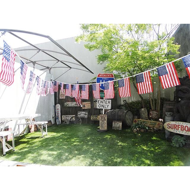 星条旗　20連フェスティバルフラッグ　9m　アメリカ雑貨 アメリカン雑貨 |  | 02