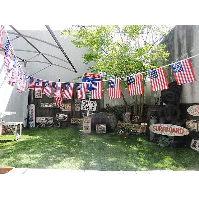 星条旗　20連フェスティバルフラッグ　9m　アメリカ雑貨 アメリカン雑貨 |  | 05