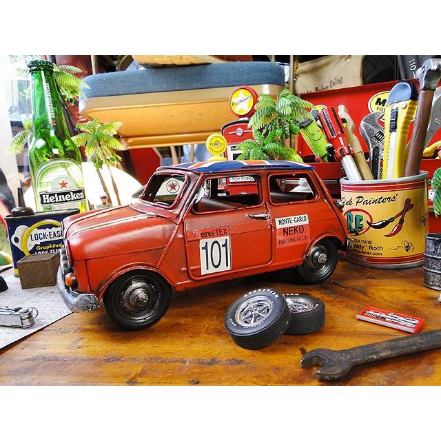 ミニクーパー ブリキオブジェ アメリカ雑貨 アメリカン雑貨 爆買