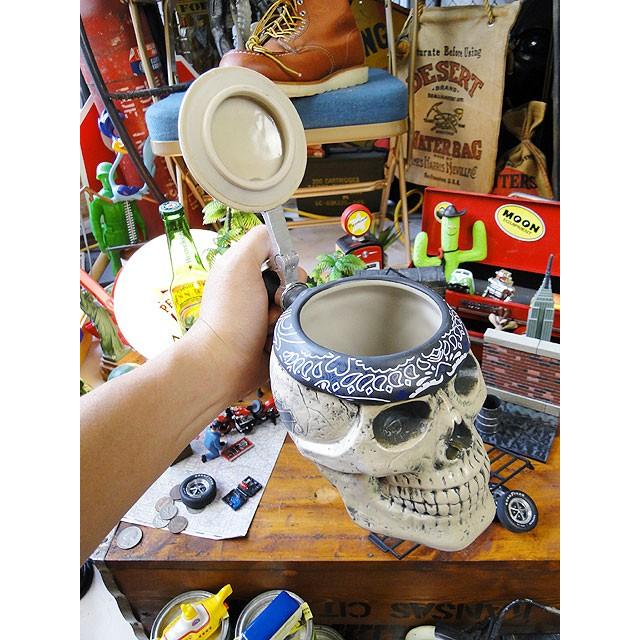 メッキ スカル 磁器