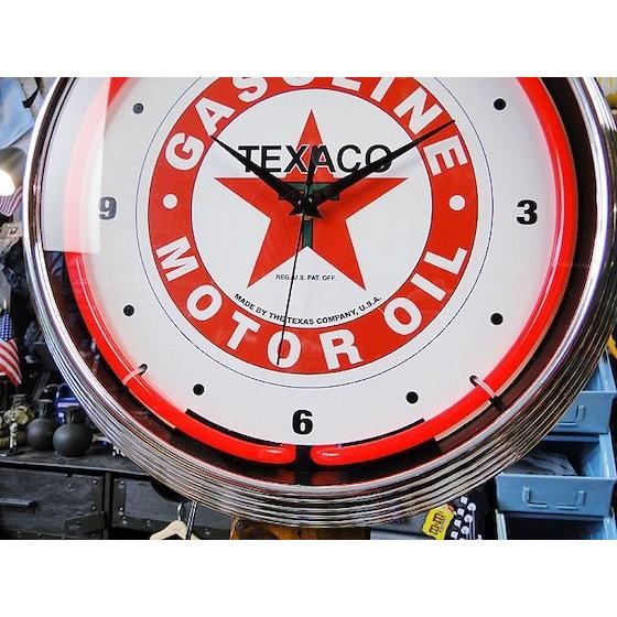 ネオン時計★TEXACO アメリカ雑貨「値下げしました」 楽天市場】ガレージネオンクロック （テキサコ） アメリカン雑貨