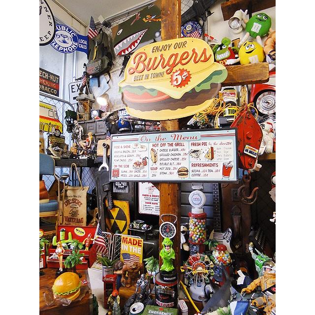 ビッグサイズ　ハンバーガー　エンボス　ティンサイン　アメリカ雑貨　アメリカン雑貨 |  | 03