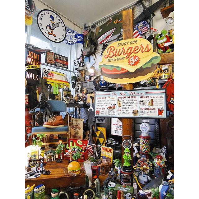 ビッグサイズ　ハンバーガー　エンボス　ティンサイン　アメリカ雑貨　アメリカン雑貨 |  | 05