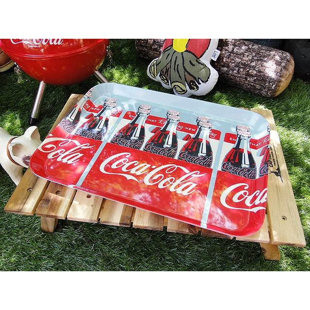 アメリカ ヴィンテージ コカコーラ・アメリカフラッグ トレー 3点