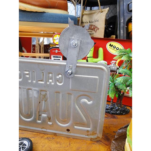 ナンバープレート　カーバッジ　（レディキロワット/シルバー）　アメリカ雑貨　アメリカン雑貨 |  | 03