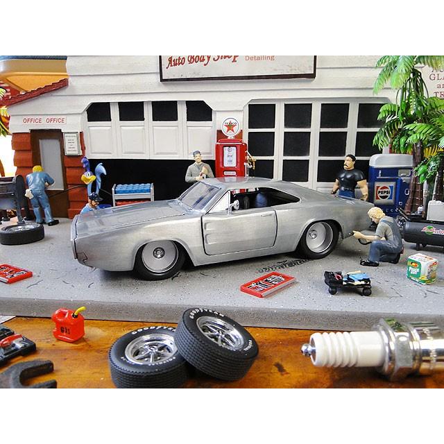 Jada　映画　ワイルドスピード　ダイキャストミニカー　1/24スケール　（ドム/ダッジ　チャージャーR/T　1970　ベアメタル）　アメリカ雑貨 |  | 06