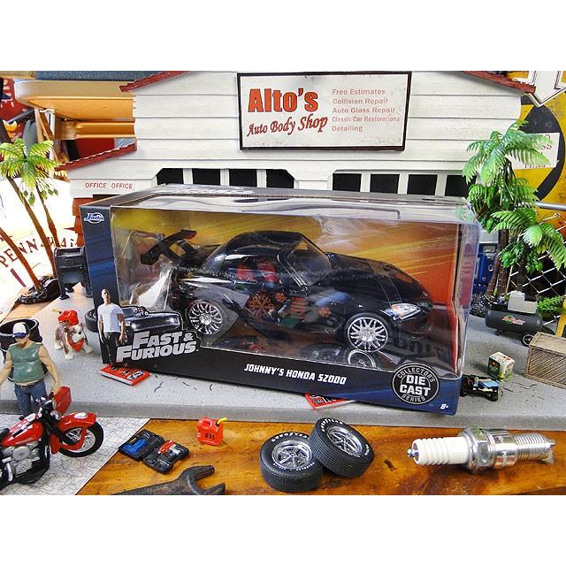 Jada　映画　ワイルドスピード　ダイキャストミニカー　1/24スケール　（ジョニー/ホンダ S2000）　アメリカ雑貨　アメリカン雑貨 |  | 12