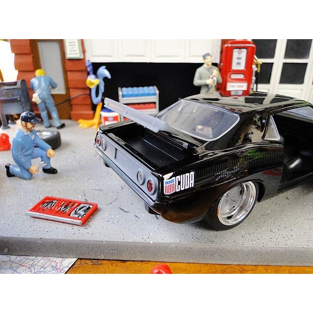 Jada　映画　ワイルドスピード　ダイキャストミニカー　1/24スケール　（レティ/プリムス　バラクーダ　1970　ブラック）　アメリカ雑貨 |  | 07
