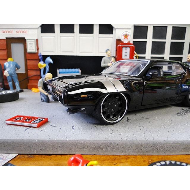 Jada　映画　ワイルドスピード　ダイキャストミニカー　1/24スケール　（ドム/プリムスGTX　1972　ブラック）　アメリカン雑貨 |  | 03