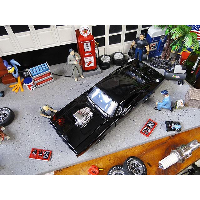 Jada　映画　ワイルドスピード　ダイキャストミニカー　1/24スケール　（ドム/ダッジ　チャージャーR/T　1970　ブラック）　アメリカ雑貨 |  | 01