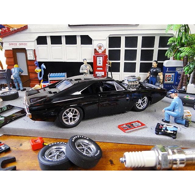 Jada　映画　ワイルドスピード　ダイキャストミニカー　1/24スケール　（ドム/ダッジ　チャージャーR/T　1970　ブラック）　アメリカ雑貨 |  | 10