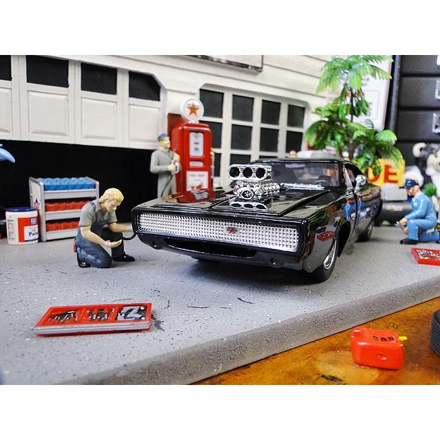 Jada　映画　ワイルドスピード　ダイキャストミニカー　1/24スケール　（ドム/ダッジ　チャージャーR/T　1970　ブラック）　アメリカ雑貨 |  | 02