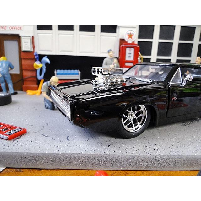 Jada　映画　ワイルドスピード　ダイキャストミニカー　1/24スケール　（ドム/ダッジ　チャージャーR/T　1970　ブラック）　アメリカ雑貨 |  | 03