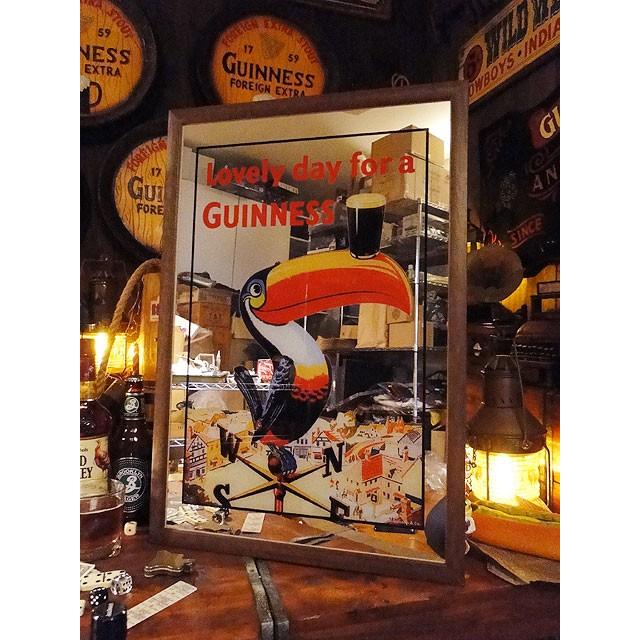 【即納】【在庫あり】ビッグサイズ　パブミラー　（ギネス/トゥカン）　アメリカ雑貨　アメリカン雑貨 | 