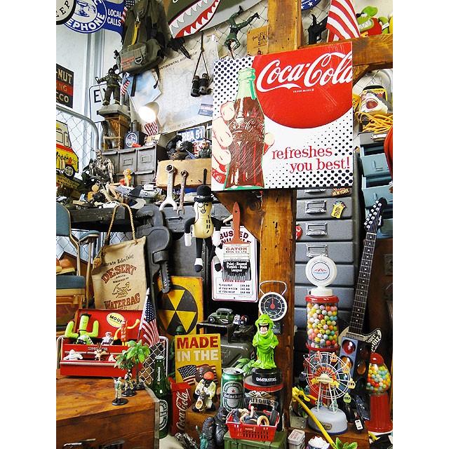 Coca Cola（コカコーラ） キャンバスアートサイン （コンツアーボトル 