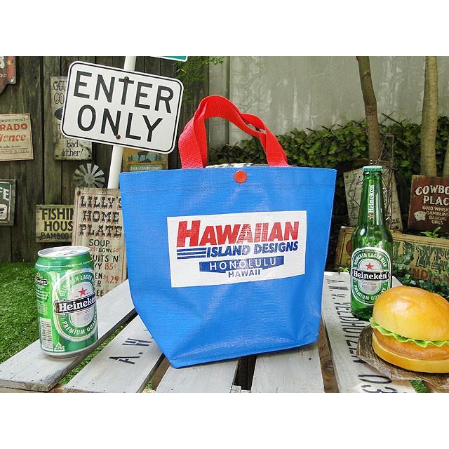 ハワイアン　ブルーシートミニトート　アメリカ雑貨　アメリカン雑貨 |  | 01
