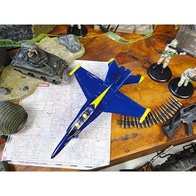 ACME エアプレーンテーブル　アメリカ軍用飛行機 アメリカ軍の戦闘機モデルエアプレーン （F-18 ブルーエンジェルズ