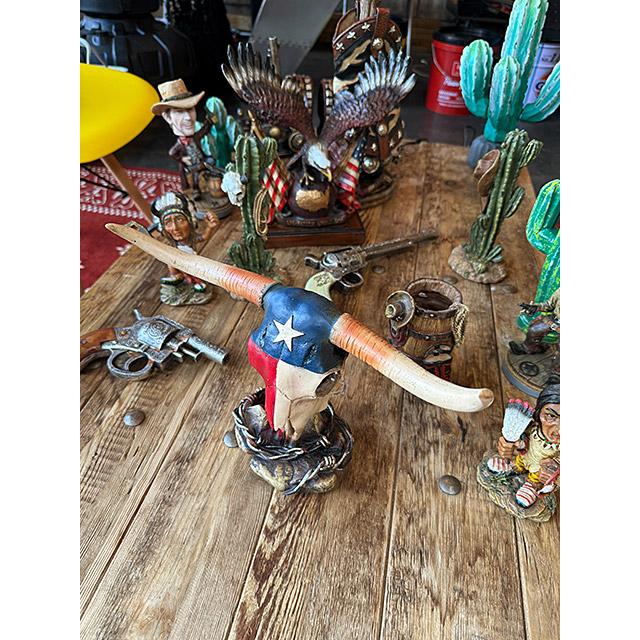 テキサス　カウスカル　スタチュー　アメリカン雑貨 アメリカ雑貨 |  | 01