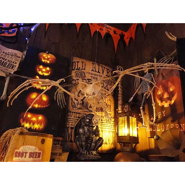 【即納】【在庫あり】 フライングボーンバット　■ アメリカ雑貨　パーティー 飾り　店舗装飾 ハロウィン 飾り |  | 07