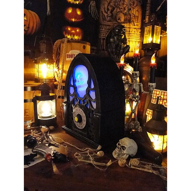 【即納】【在庫あり】センサーで反応して動く！ホラーラジオ　■ アメリカ雑貨　パーティー 飾り　店舗装飾 ハロウィン 飾り |  | 07