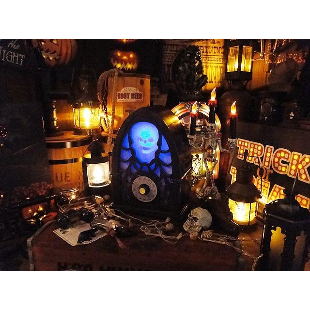 【即納】【在庫あり】センサーで反応して動く！ホラーラジオ　■ アメリカ雑貨　パーティー 飾り　店舗装飾 ハロウィン 飾り |  | 09