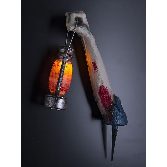 【即納】【在庫あり】 ゾンビアームランタン　2個セット　■ アメリカ雑貨　パーティー 飾り　店舗装飾 ハロウィン 飾り 爆買 |  | 10