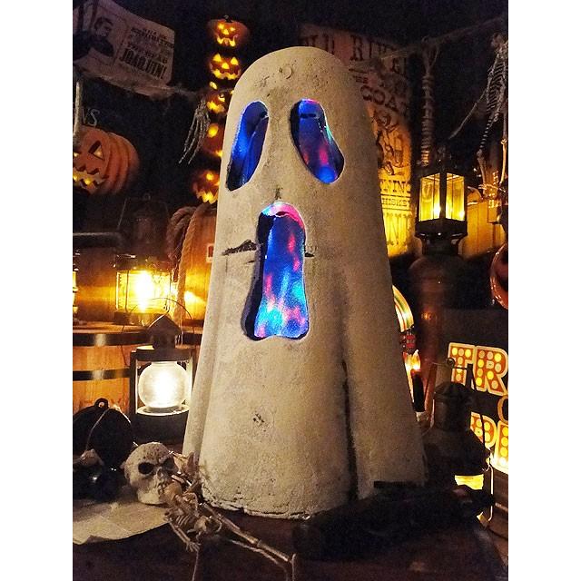 【即納】【在庫あり】　ゴーストスタンド　（マルチライト付き）　■　アメリカ雑貨　パーティー　飾り　店舗装飾　ハロウィン　飾り | 