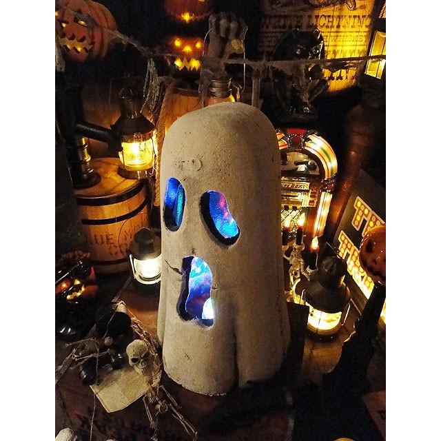 【即納】【在庫あり】　ゴーストスタンド　（マルチライト付き）　■　アメリカ雑貨　パーティー　飾り　店舗装飾　ハロウィン　飾り |  | 01