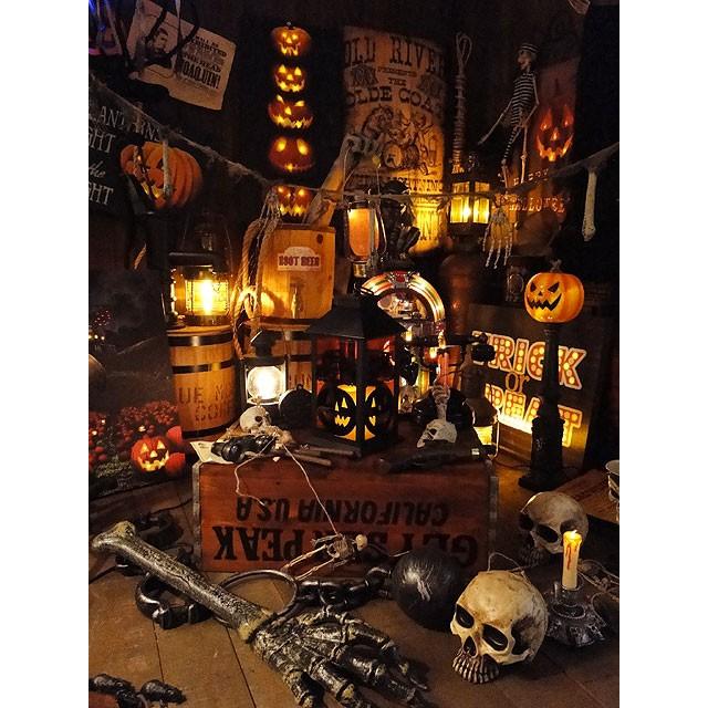【即納】【在庫あり】ハロウィン パンプキンキャンドルランタン ■ パーティー 飾り アメリカ雑貨 店舗装飾 オーナメント  ランタン |  | 09