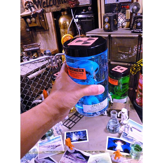 累計販売数5000個突破！　エリア51　エイリアンのホルマリン漬け　（ブルーエイリアン）　あの所さんが大絶賛！世田谷ベースに飾られてます |  | 15