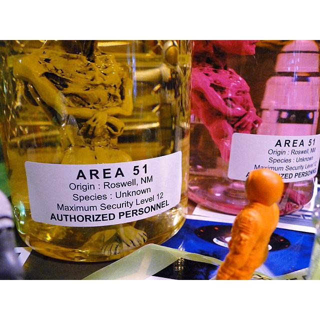 累計販売数5000個突破！　エリア51　エイリアンのホルマリン漬け　（ブラウンエイリアン）　所さんが大絶賛！世田谷ベースに飾られてます |  | 18