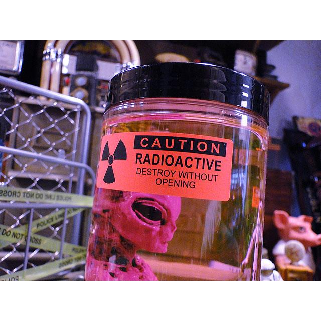 累計販売数5000個突破！　エリア51　エイリアンのホルマリン漬け　（ピンクエイリアン）　あの所さんが大絶賛！世田谷ベースに飾られてます |  | 02