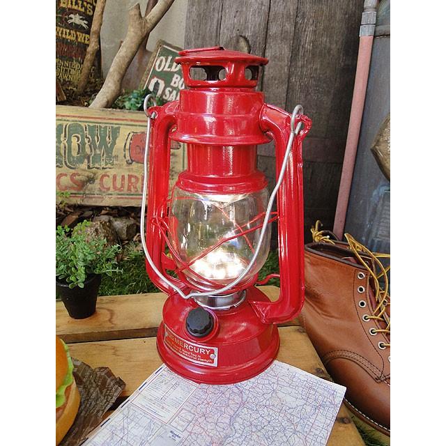 マーキュリー　LEDランタン　（レッド）　アメリカ雑貨　アメリカン雑貨 | 