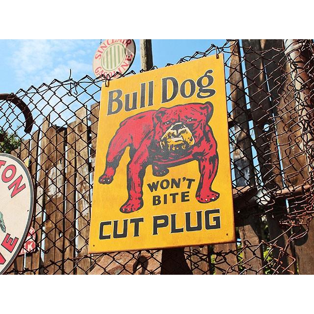 アメリカンガレージ　ウッドサイン　シリーズ第三弾　（ブルドッグ　カットプラグ）　アメリカ雑貨　アメリカン雑貨　壁掛け　木製看板 |  | 02