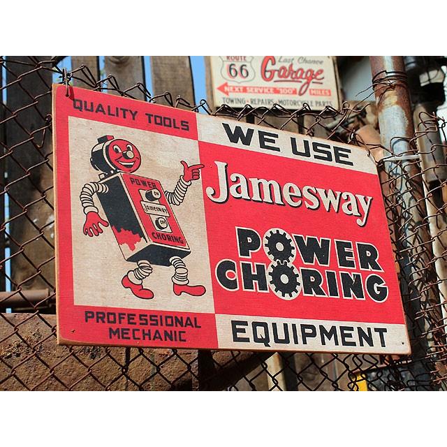 アメリカンガレージ　ウッドサイン　シリーズ第三弾　（ジェイムスウェイ）　アメリカ雑貨　アメリカン雑貨　壁掛け　インテリア　木製看板 |  | 01