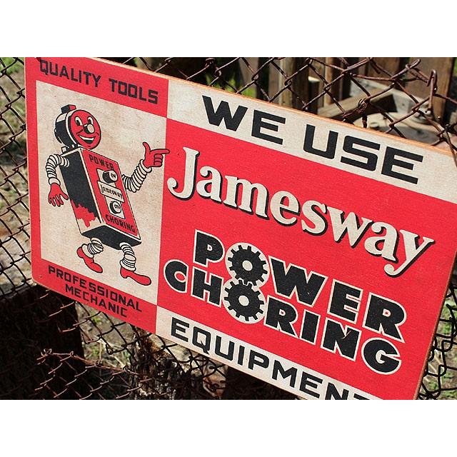 アメリカンガレージ　ウッドサイン　シリーズ第三弾　（ジェイムスウェイ）　アメリカ雑貨　アメリカン雑貨　壁掛け　インテリア　木製看板 |  | 03