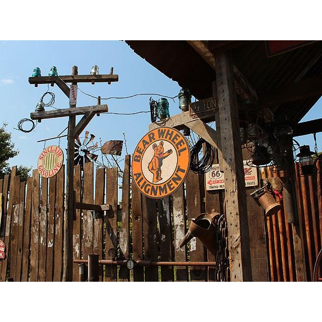 アメリカンガレージ　ウッドサイン　シリーズ第三弾　（ベアーホイールアライメント）　アメリカ雑貨　アメリカン雑貨　木製看板 |  | 04