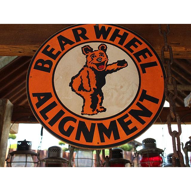 アメリカンガレージ　ウッドサイン　シリーズ第三弾　（ベアーホイールアライメント）　アメリカ雑貨　アメリカン雑貨　木製看板 |  | 05