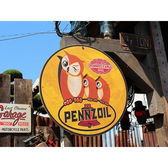 アメリカンガレージ　ウッドサイン　シリーズ第三弾　（ペンズオイル/フクロウ）　アメリカ雑貨　アメリカン雑貨　壁掛け　木製看板 |  | 02