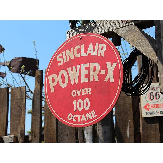 アメリカンガレージ　ウッドサイン　シリーズ第三弾　（シンクレア/POWER-X）　アメリカ雑貨 アメリカン雑貨　壁掛け　木製看板 |  | 01