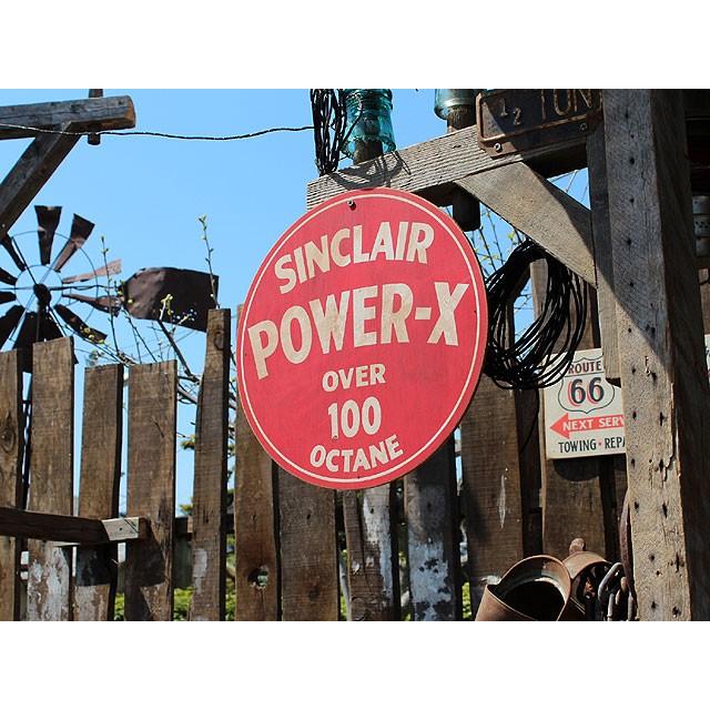 アメリカンガレージ　ウッドサイン　シリーズ第三弾　（シンクレア/POWER-X）　アメリカ雑貨 アメリカン雑貨　壁掛け　木製看板 |  | 04
