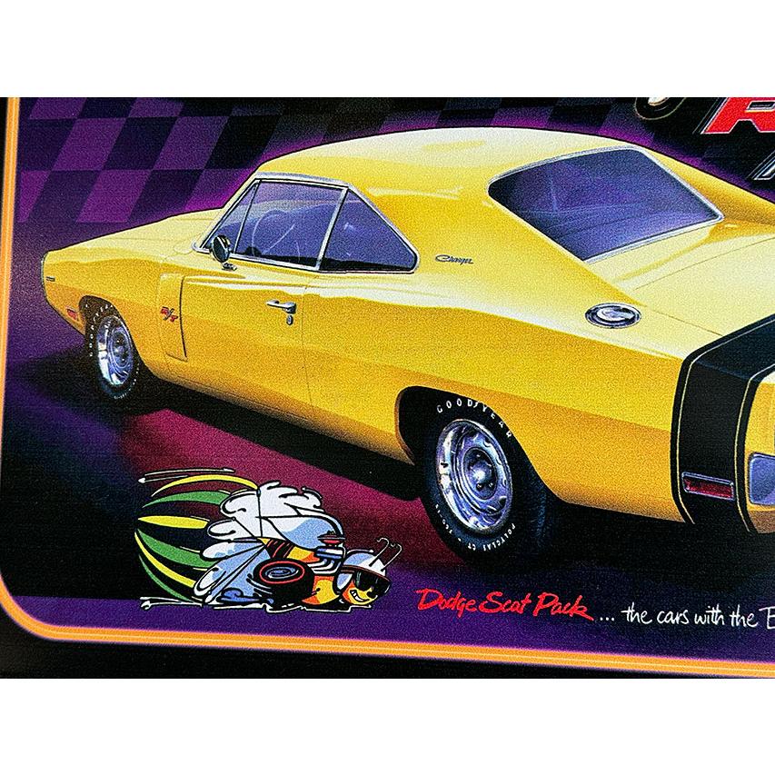 ダッジ　チャージャー　R/T　ブリキ看板　■ アメリカ雑貨 アメリカン雑貨 |  | 01