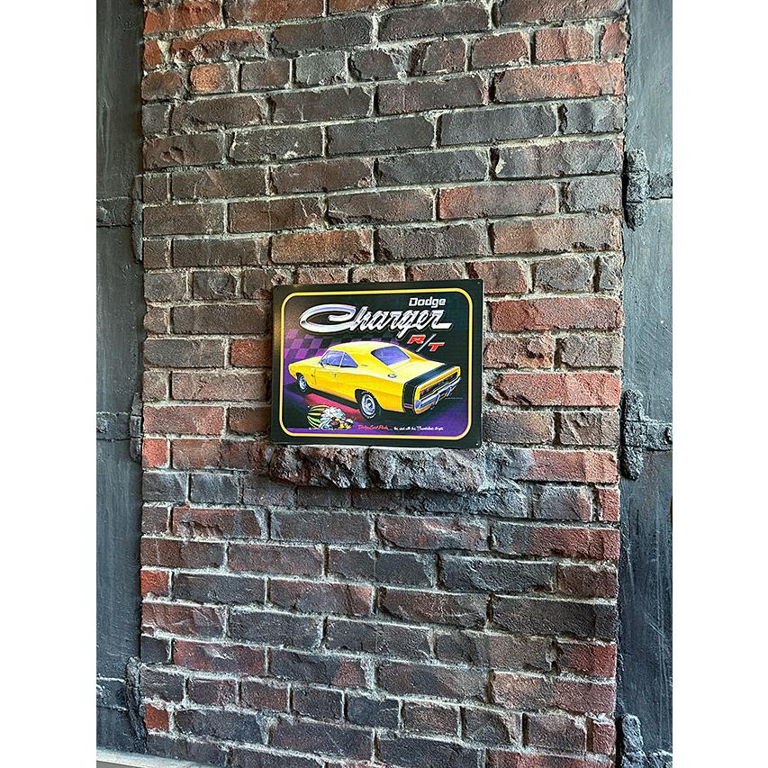 ダッジ　チャージャー　R/T　ブリキ看板　■ アメリカ雑貨 アメリカン雑貨 |  | 04