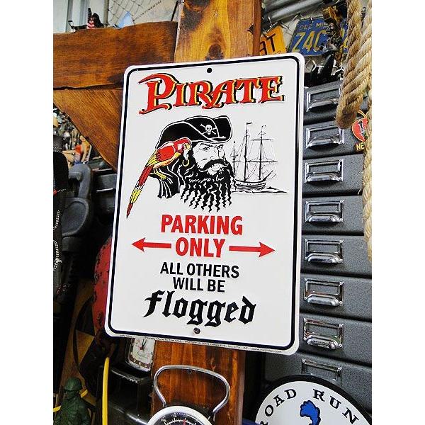 海賊専用駐車場　ミニジョーク看板 アメリカ雑貨 アメリカン雑貨 | 