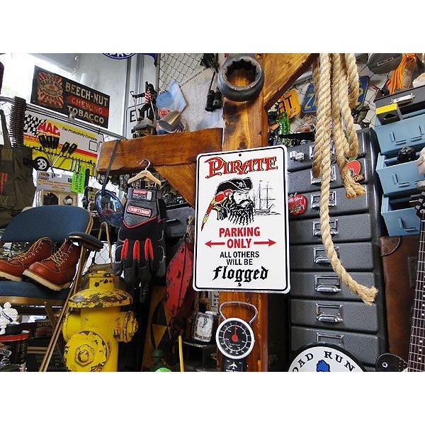海賊専用駐車場　ミニジョーク看板 アメリカ雑貨 アメリカン雑貨 |  | 01
