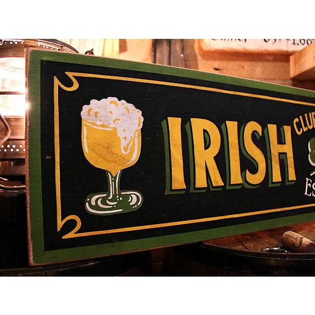 アイリッシュパブ　木製看板　（ロングタイプ） 爆買 |  | 04