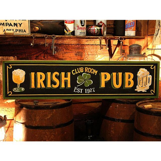 アイリッシュパブ　木製看板　（ロングタイプ） 爆買 |  | 05