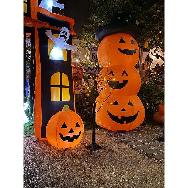 【即納】【在庫あり】LEDブラックツリー120cm　Sサイズ　LED48球仕様  ■ パーティー 飾り アメリカ雑貨 ハロウィン | 